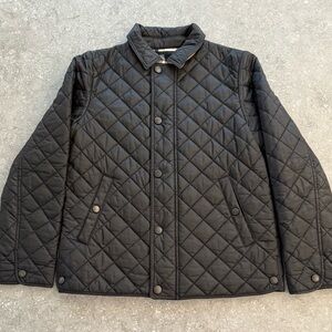 Burberry Black Quilted Kids Jacket